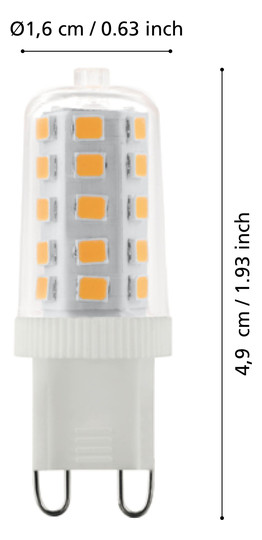EGLO Leuchtmittel G9-LED SMD 3W   110157 