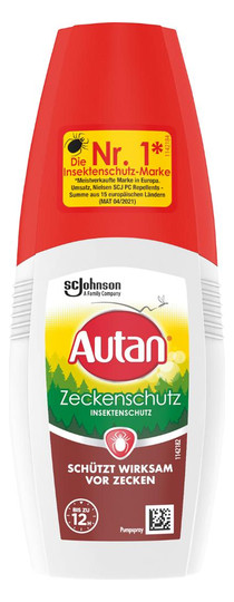 SC Johnson-Zeckenschutz-Spray AUTAN - 100ml