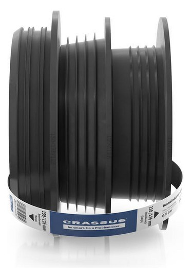 Crassus Kombiadapter CKA 150-125/110 mm, 0,5 bar