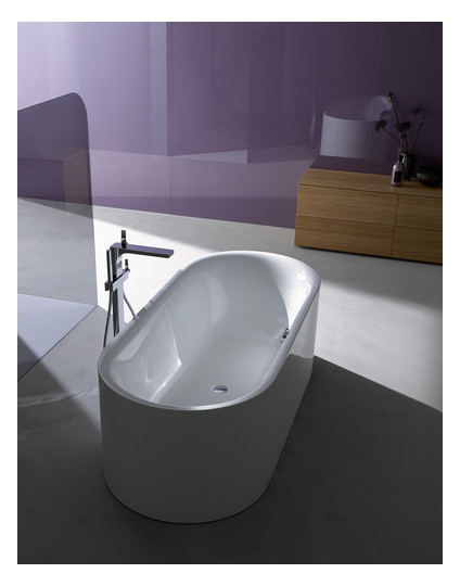 Badewanne BetteLux Oval Silouette-3465 violett, 170x75x45cm, freistehend
