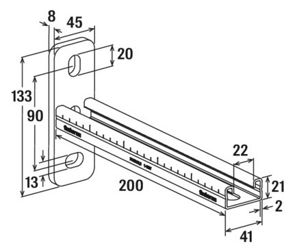 Bild Auslegerkonsole FCA 21 - 200 fischer-3
