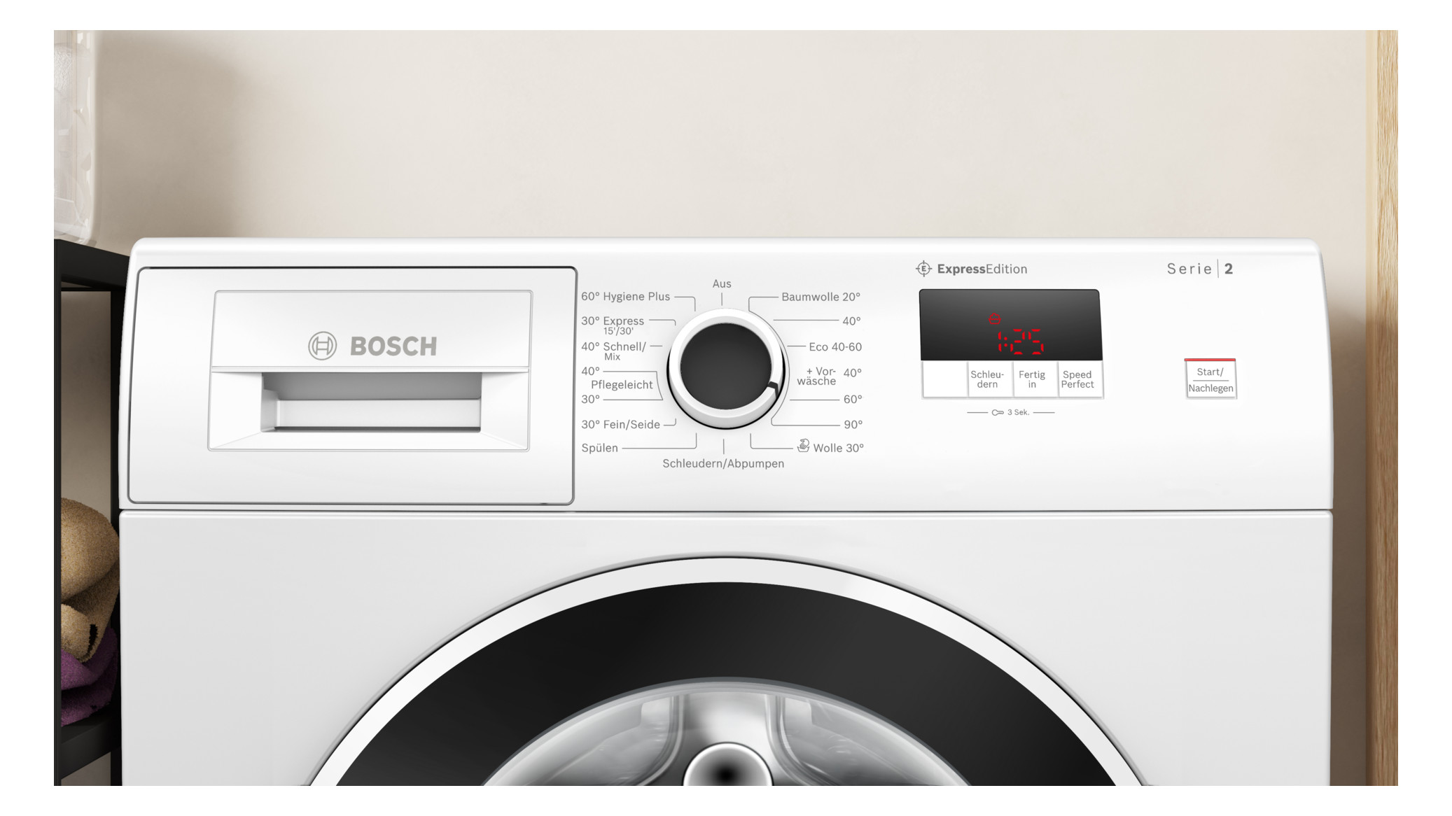 Waschautomat 7kg A Frontl 1400Upm m.Display Wassersicherheitssystem