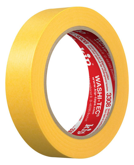 kip-WASHI-TEC-Goldkrepp 3308, gelb - 24mmx50m