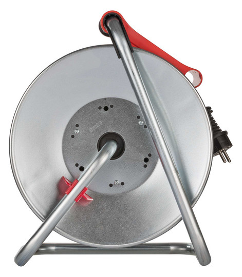 Kabeltrommel 50m H05RR-F 3x1,5mm IP44 3xSteckdosen m.Tragerahmen