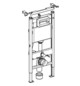 Geberit Wand-WC-Element Duofix Basic BH 112cm, Betätigung vorne, mit Delta UP-Spülkasten 12 cm