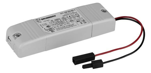 LED-Trafo 1-15W 350mA 43V IP20 Kstgeh dyn 115x34x19mm