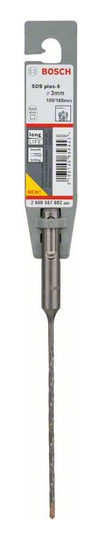 Hammerbohrer Ø3mm SDSplus 100/160mm f.Beton f.Stein