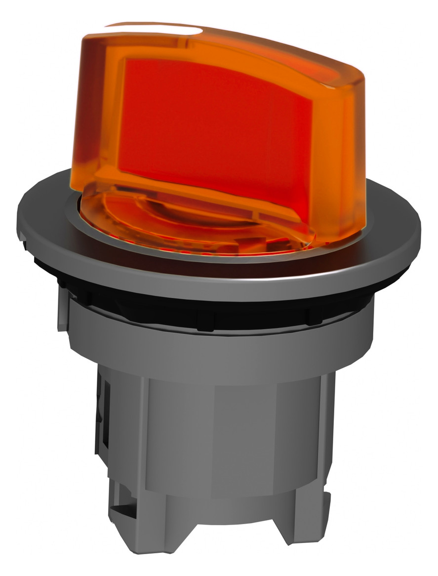 Knebelschalter 2stuf bel.b or rnd Ø30,5mm Geeignet für Beleuchtung Tastend