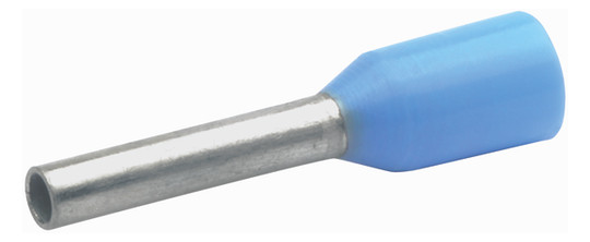 Aderendhülse 0,75qmm 8mm isol PP bl Cu Polypropylen (PP) verzinnt