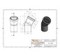 Ostendorf HTsafe Bogen B DN/OD 50, 30°
