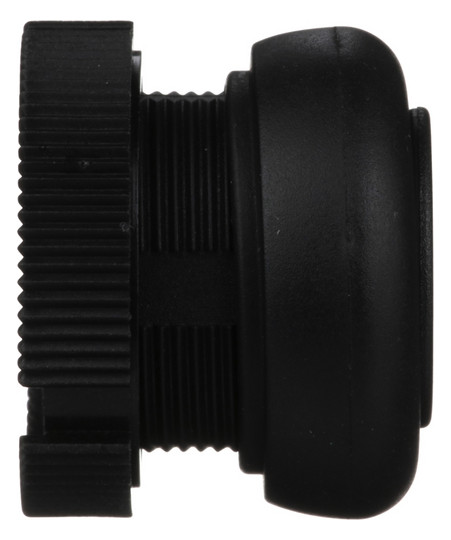 Drucktaster Front 1f sw Ø22,5mm rnd IP65 Tastend