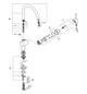 GROHE Spültisch-Einhebelmischer Minta 1/2", C-Auslauf, velvet black