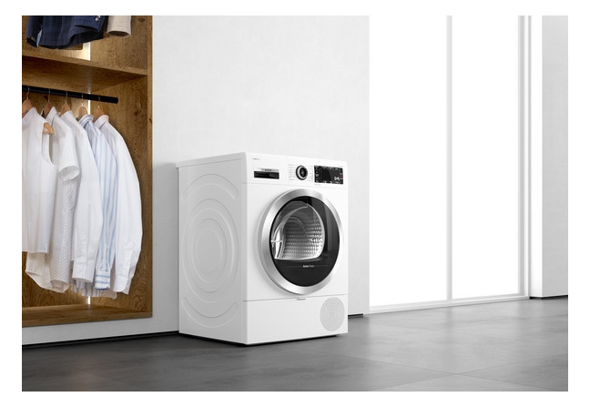 Wärmepumpentrockner E C 8kg ws 65dB re stufenl 138kWh Restzeit