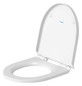 Duravit WC-Sitz No. 1 ohne Absenkautomatik, Scharniere Edelstahl, abnehmbar, weiß