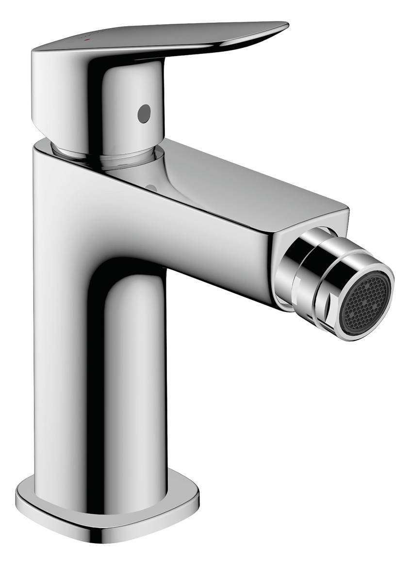 hansgrohe Bidet-Einhebelmischer 110 Logis Fine mit Zugstangen-Ablaufgarnitur, chrom hansgrohe Bidet-Einhebelmischer 110 Logis Fine mit Zugstangen-Ablaufgarnitur, chrom
