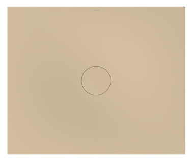 Bette Duschfliese PLUS BetteAir 1200 x 1000 mm, bahama beige, Rechteck, glasierter Titan-Stahl, mit Minimum-Täger