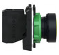 Drucktaster 1f ge rnd Ø22,5mm 1S IP66 fl Tastend