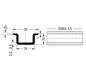 Tragschiene Cu g/vz Serie 210 L2000mm Hut_35/15mm