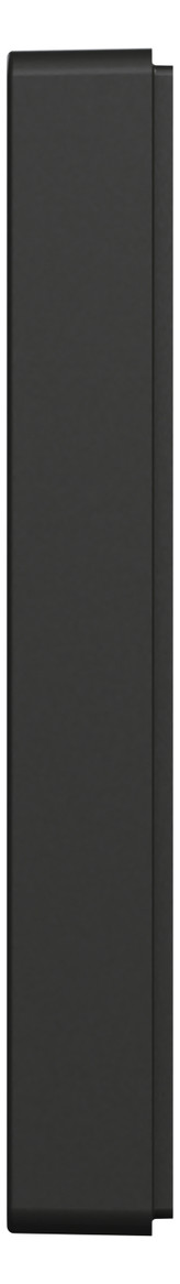 Rahmen 1f anth glz D-Life Kst f.GEB-K Unterputzmontage Thermopl