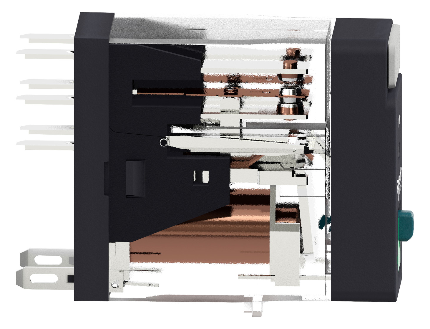 Schaltrelais 2W IP20 13x30x34,5mm Schraub Schaltrelais 2W IP20 13x30x34,5mm Schraub