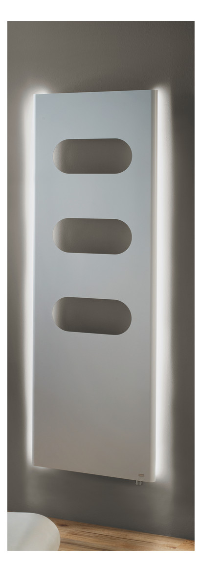 Bemm Planheizwand Plawa SPA Soft 2000 x 500 mm, edelweiß, M-Anschluss, pulverbeschichtet