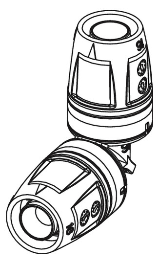 TECE Winkelkupplung TECElogo Push 16 x 16 mm, 90Grad, PPSU