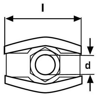 Bild Simplexklemmen (SB) A4 2,0mmx15 M4 a 2St k - PÖSAMO-2