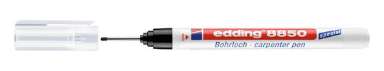 edding-Bohrlochmarker 8850, schwarz - 0,7-1mm