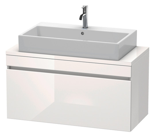 Duravit Waschtisch-Unterschrank Compact DuraStyle 100 x 47,8 cm, Eiche natur, für Konsole, 1 Auszug