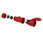 CEE-Kupplung 5p 16A IP44 PratiKa IP44 6h 380-415 V schraubl.Kl ger Kst