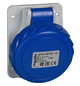 CEE-Anbausteckdose 3p 32A Acti9 230V/bl 6h IP67 schraubl.Kl abgew Kst 100x90mm