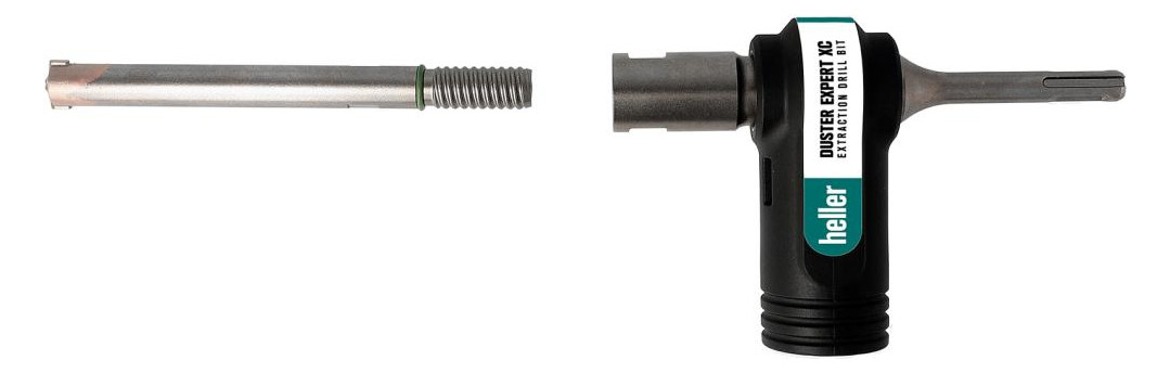 Bild Absaugbohrer-Set Duster Expert XC Ø 4/6/8/14 mm L=100/220mm inkl. Adapter Heller-4
