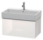 Duravit Waschtisch-Unterschrank L-Cube 78,4x 45,9 cm, graphit matt, 1 Auszug, wandhängend