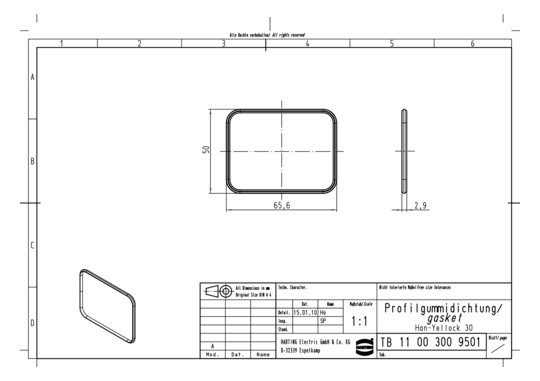 HART Profildichtung 30       11003009501 