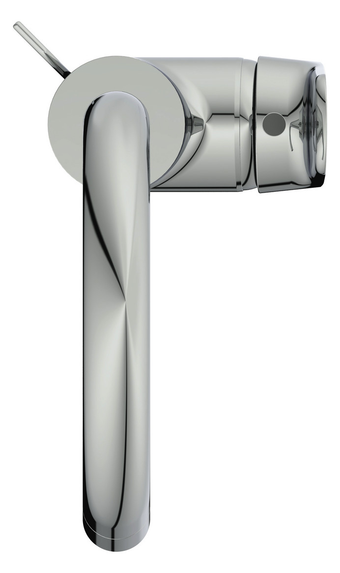 Ideal-Standard Waschtisch-Einhebelmischer CeraFlex mit hohem/schwenkbarem Auslauf, mit Ablaufgarnitur, chrom