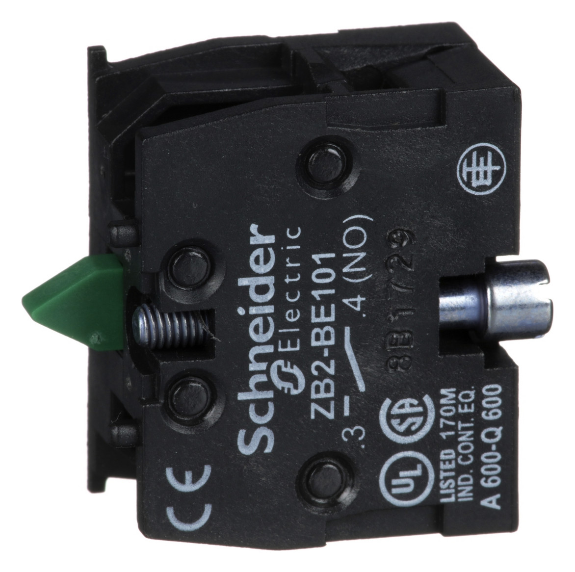 Hilfsschalterblock 1S Frontbef 3A/AC Schraub