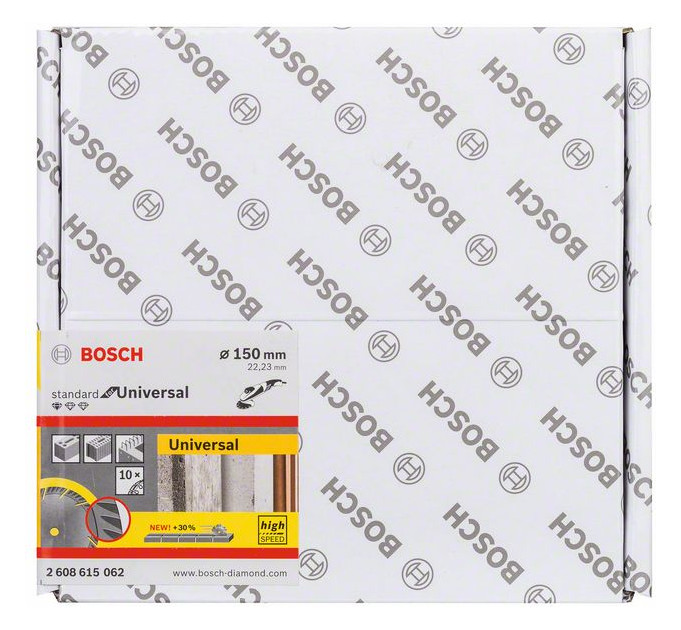 Diamant-Trennscheibe 150x10mm f.Beton f.Backstein Geeignet für bewehrten Beton