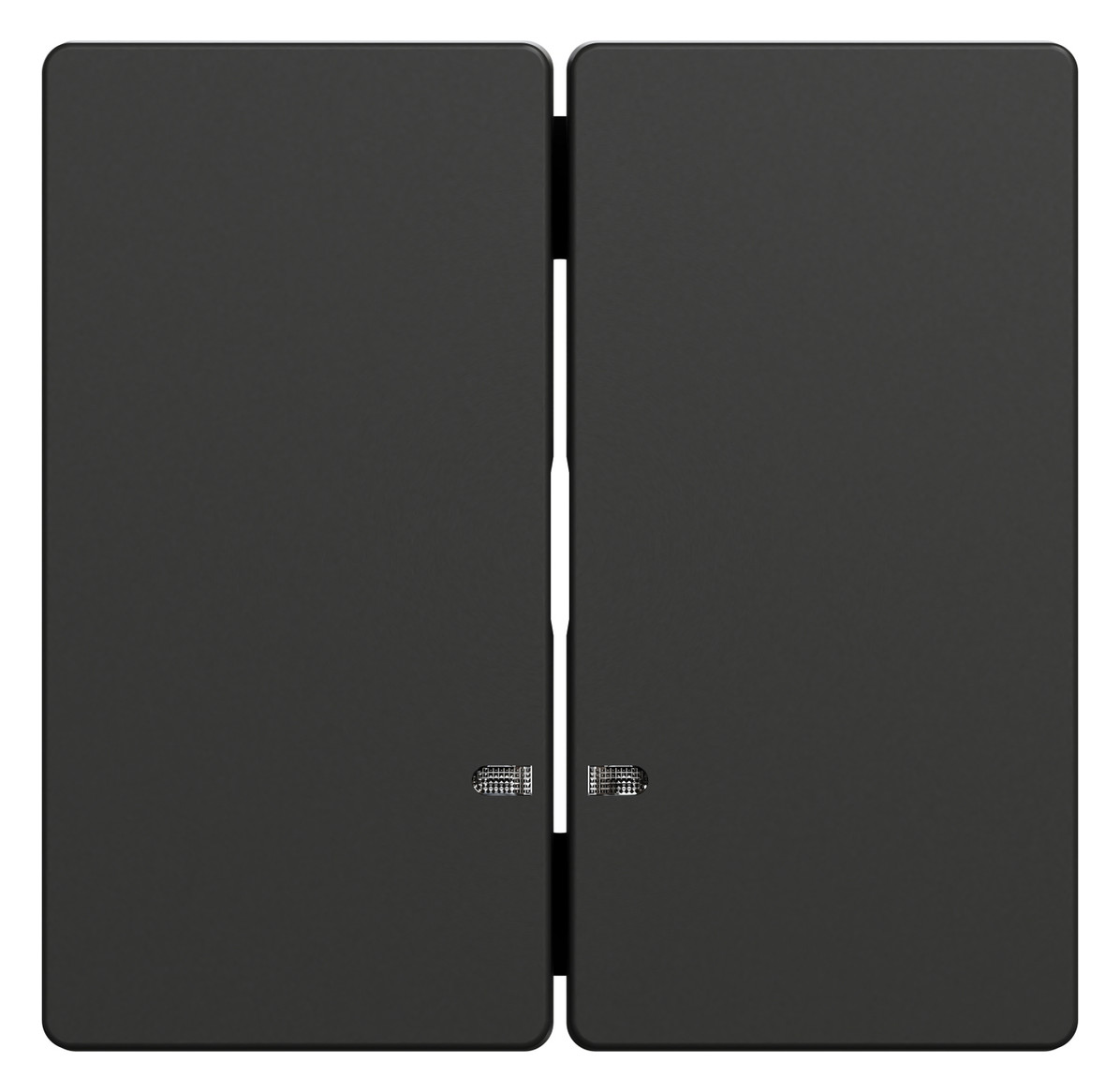 Wippe Serien Schalter System Design anth glz Kontrollfenster/Lichtauslass