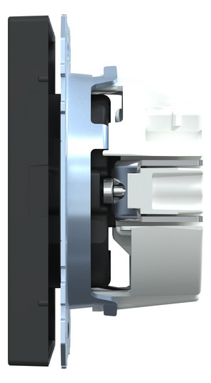 Steckdose 1f anth glz System Design UP IP20