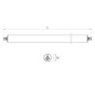 PRACH LED FR-Rohrleuchte TUBIS   5242235 