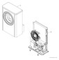 BOSCH Außeneinheit CS 7000i AW 13 OR-T, 1680 x 1200 x 580 mm, für Monoblock-Wärmepumpe