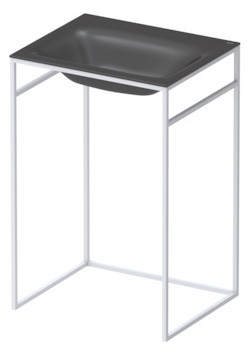 Einbau-Waschtisch BetteLux Shape A170 60x49,5cm, anthracite