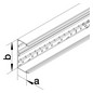 Geräteeinbaukanal Kst 130x68mm ver-ws RAL9016 GEB-K unbeh 6900qmm 2000mm