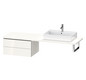 Duravit Unterschrank L-Cube 72 x 54,7 cm, eiche natur, für Konsole, 2 Schubkästen