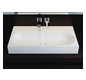 Kaldewei Aufsatz-Waschtisch CENTRO 3058, 90 x 50 x 12 cm, cool grey 90, ohne Überlauf, ohne Hahnloch