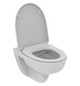 Ideal-Standard Wandtiefspül-WC-Paket i.life A ohne Spülrand, 36,5x54,5x33cm, weiß