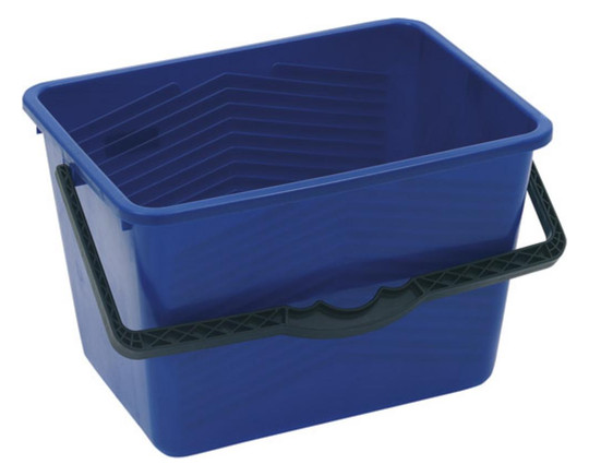Nölle-Farbeimer,blau, rechteckig - 14l