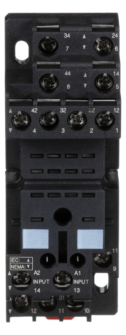 Relaissockel Schraub TS35 14Pins 30x82,5x76mm Hutschiene TH35