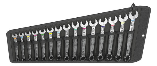 Wera-Ringmaulschlüssel-Satz 6003 JOKER - 15-teilig,...