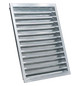 VWZ Wetterschutzgitter 680x780 Aluminium 